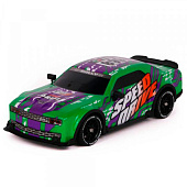 Машинка для дрифта на радиоуправлении Kid Rocks RC1870B зеленый 1